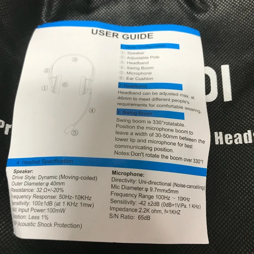 Professional communication headset - Picture 5 of 7